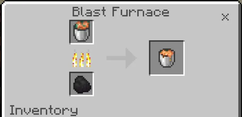 Крафт расплавленной меди