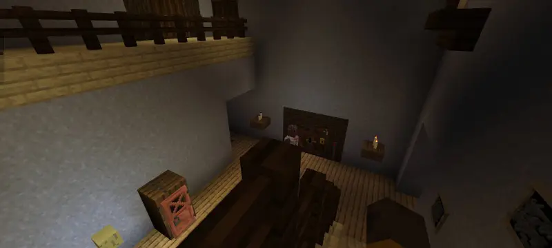 Вид на главный выход с лестницы