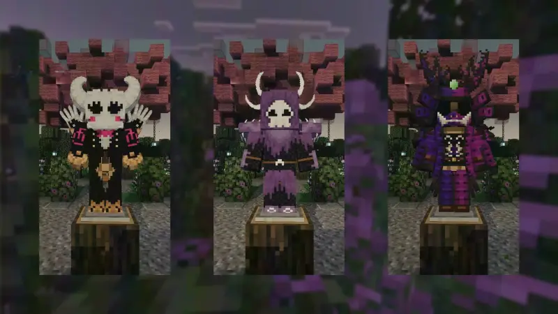 Три набора брони