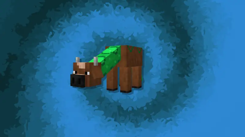 Корова с длинной шеей