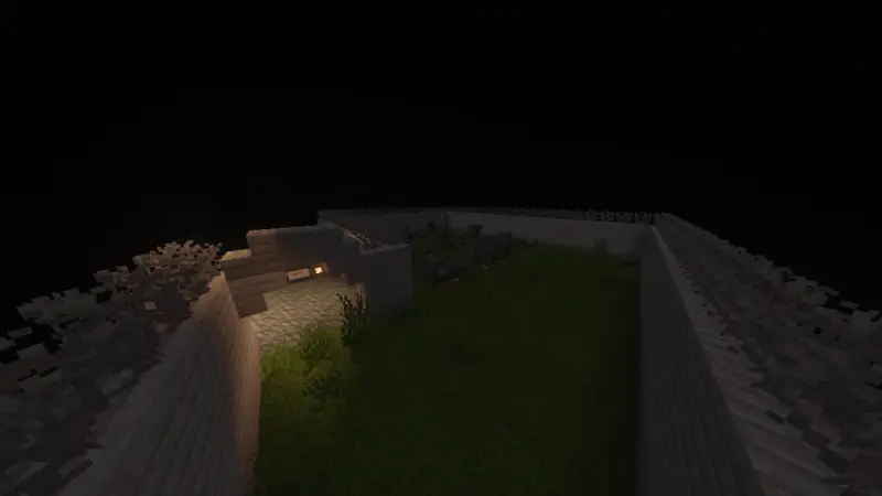 Этаж с пещерой