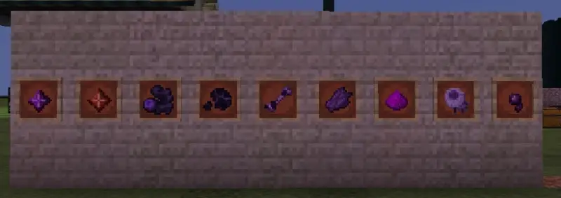 Новые предметы в рамках