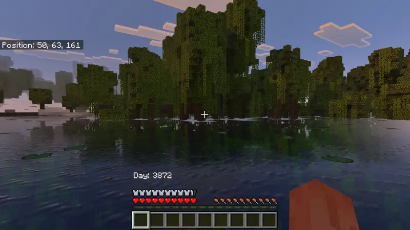 Отображение дней вправую сторону