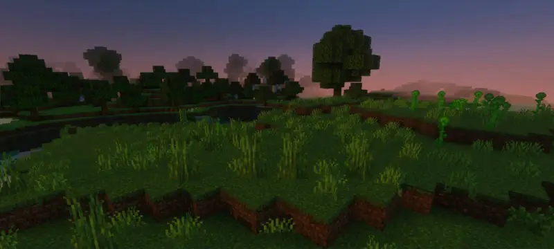 Новый вид освещения равнины