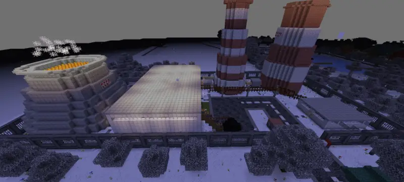 Power plant building