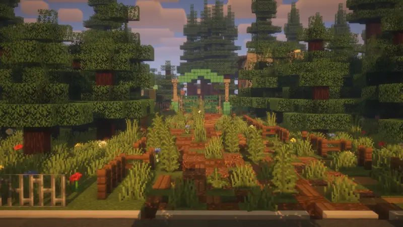 Тропинка в лагерь