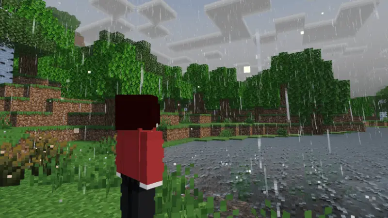 Брызги от дождя