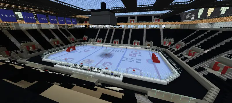 Скриншот хоккейной арены Швейцарии