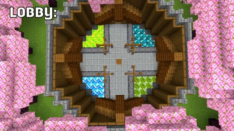 Лобби сверху