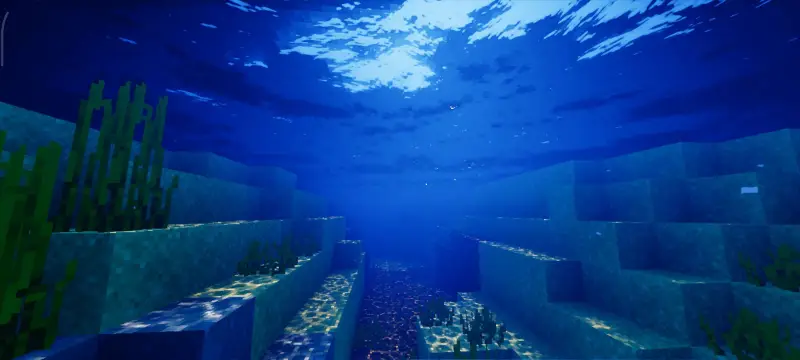 Улучшенные текстуры и оттенки воды