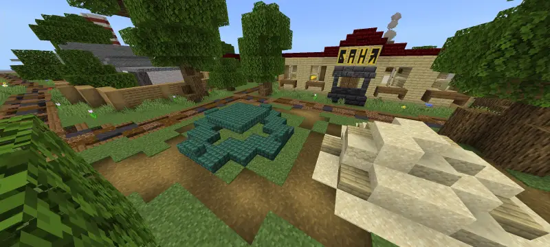 Здание бани