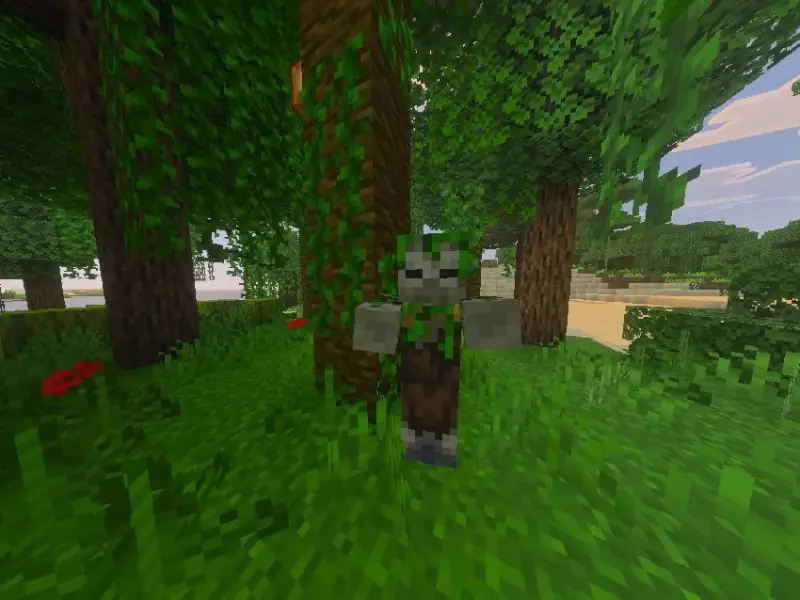 Новый вариант зомби в джунглях