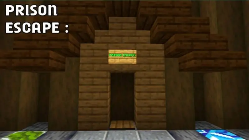 Вход в мини-игру побег из тюрьмы
