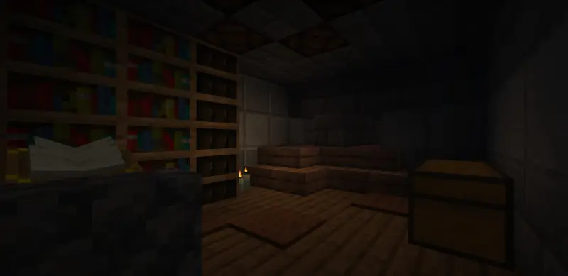 Мрачная комната