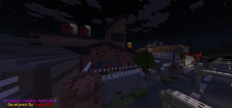 Ночной вид на завод