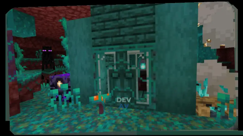 Новый вид искажённых дверей