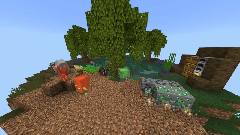 Скриншот Испытания Skyblock №5