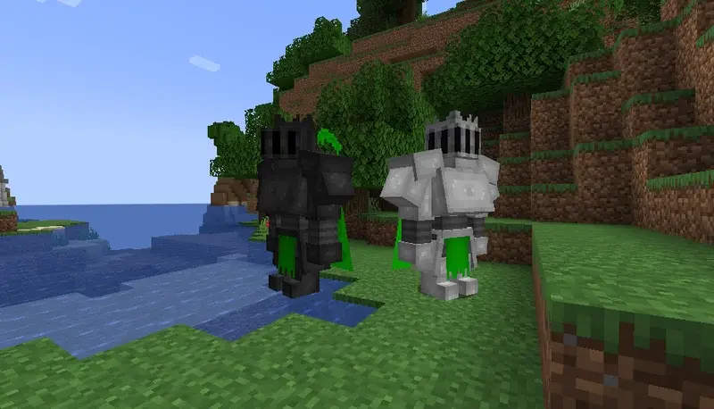 Рыцарь-голем на равнинах