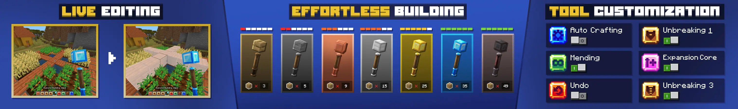 Строительные палочки Add-On panorama