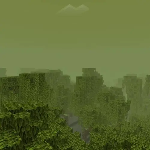 Новый вид тумана на мангровом болоте