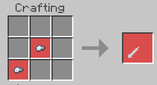 Крафт железной рукоятки