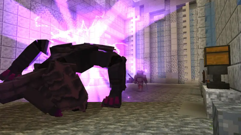 Скриншот Анимешный неоновый монстр №3