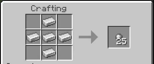 Крафт железного шара