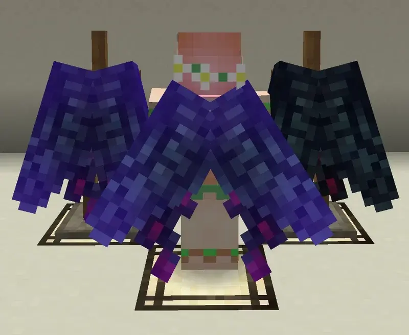 Чешуйчатые синие крылья