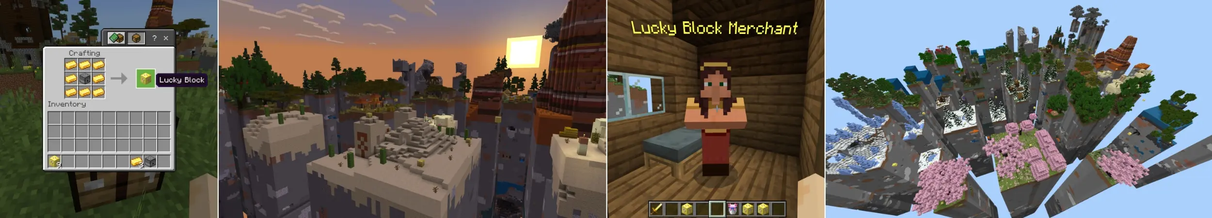 Lucky Blocks Chunk Challenge panorama