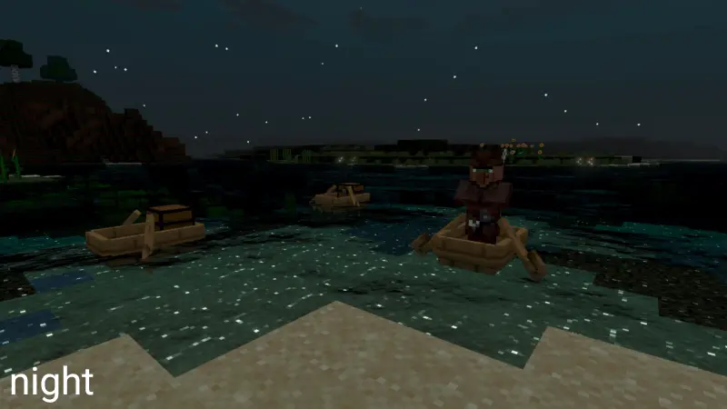 Новый вид воды ночью