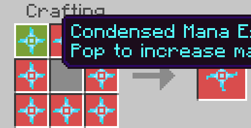 Крафт большой маны