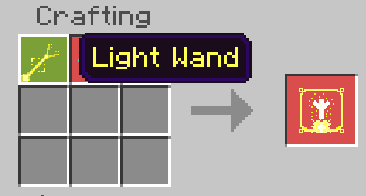 Крафт заклинания света