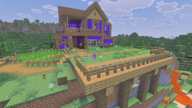 Скриншот Aphmau's Wolf Mountain №1