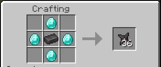Крафт незеритового сюрикена