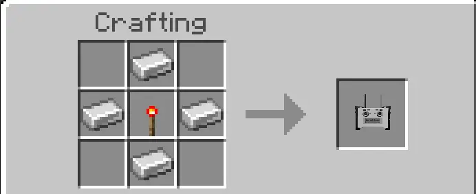 Крафт пульта управления