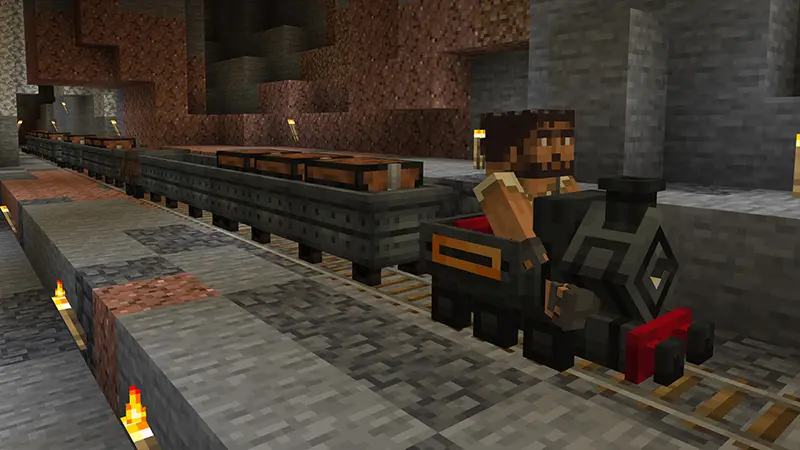 Скриншот MINECARTS №1