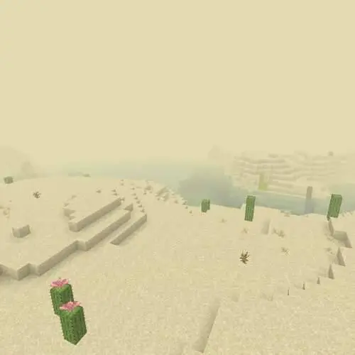 Новый вид тумана в пустыне