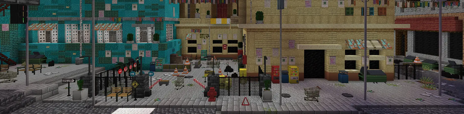 Уличный набор для строительства panorama