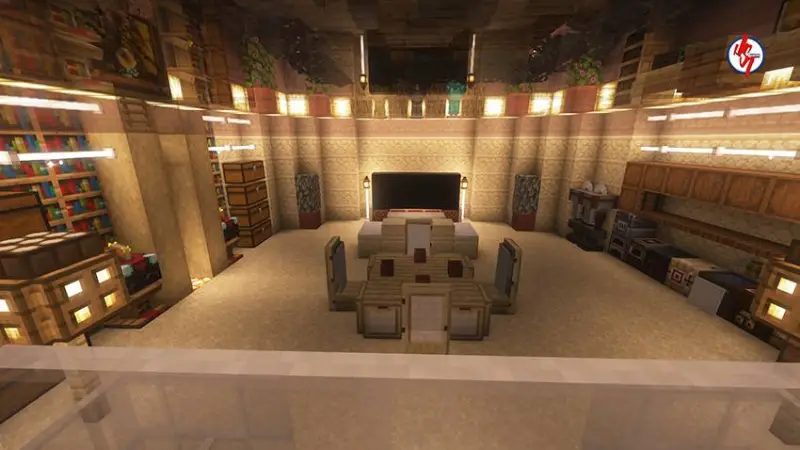 Дом Патрика внутри