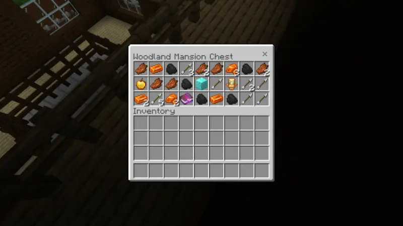 Новый лут в лесном особняке