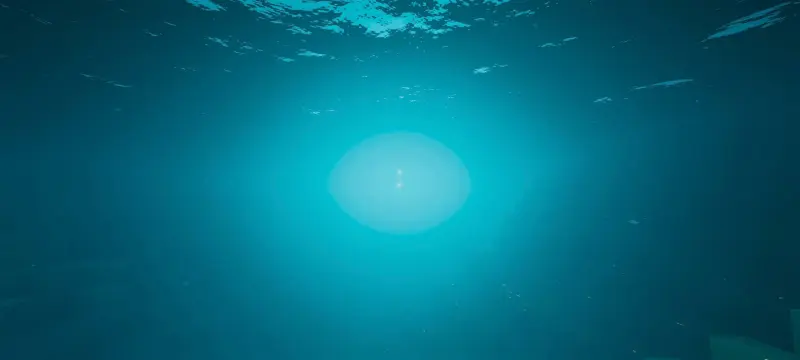 Круг под водой