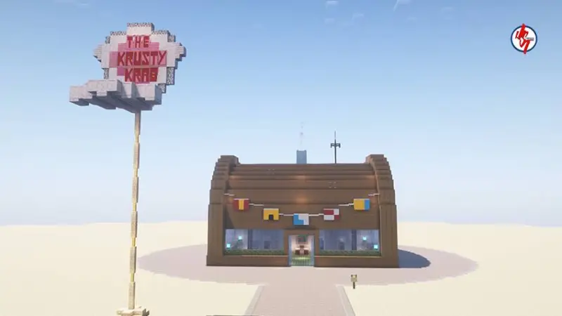 Красти краб снаружи