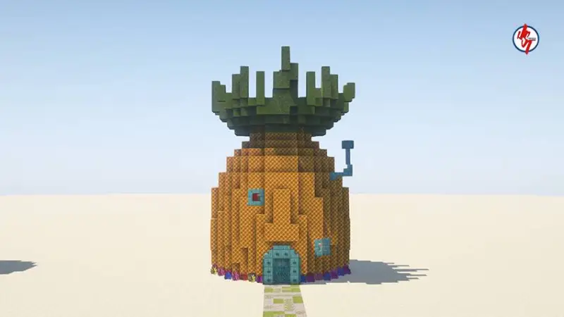 Дом губки Боба снаружи