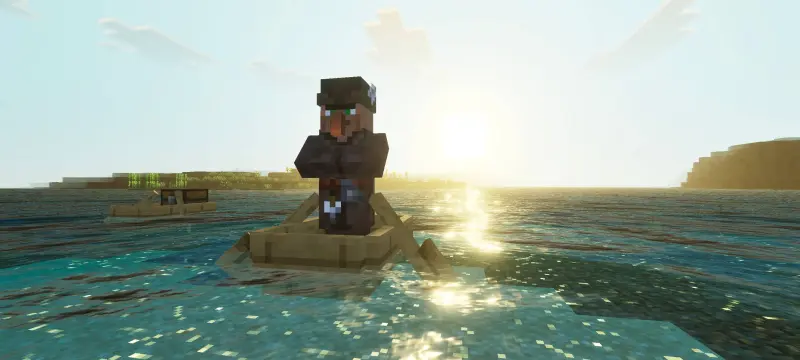 Новый вид освещения у мобов