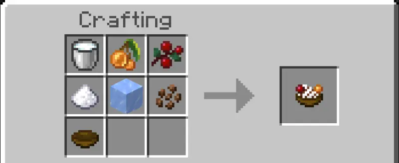 Крафт пломбира со сладкими ягодами