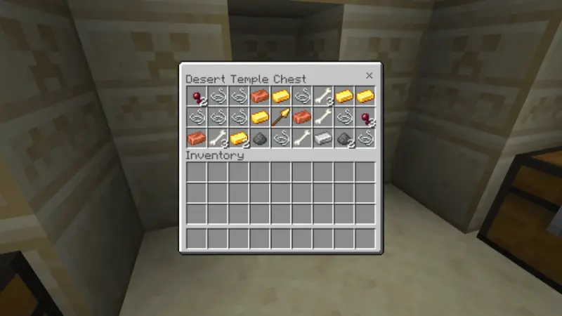 Новый лут в пустынном храме