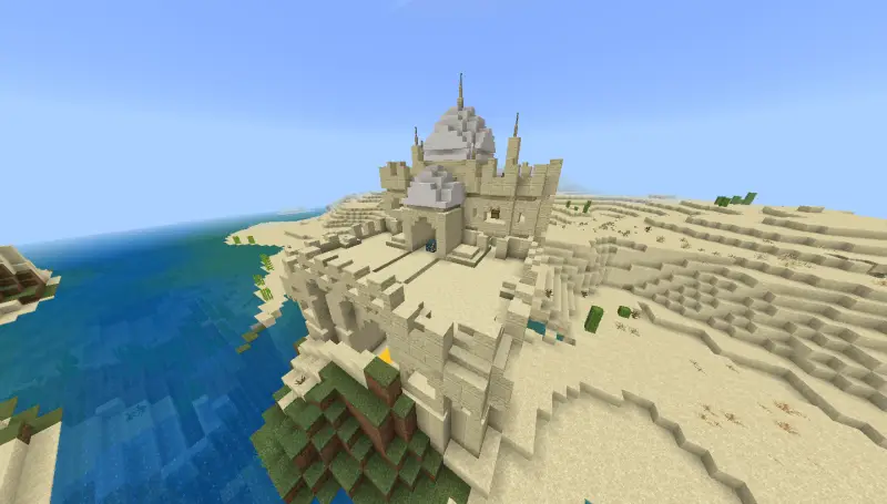 Храм в пустыне