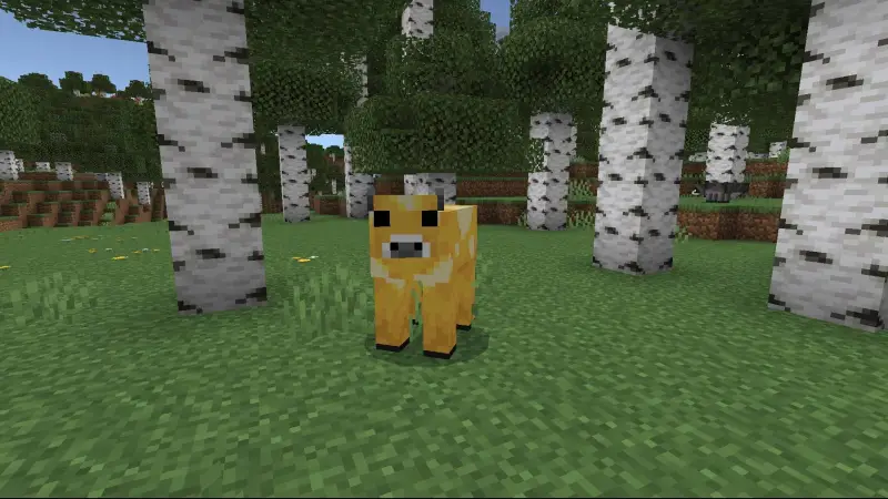 Жёлтая корова