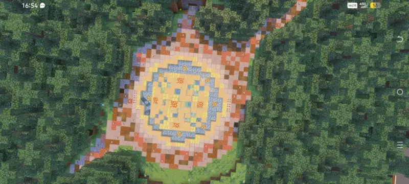 Парк в лесу