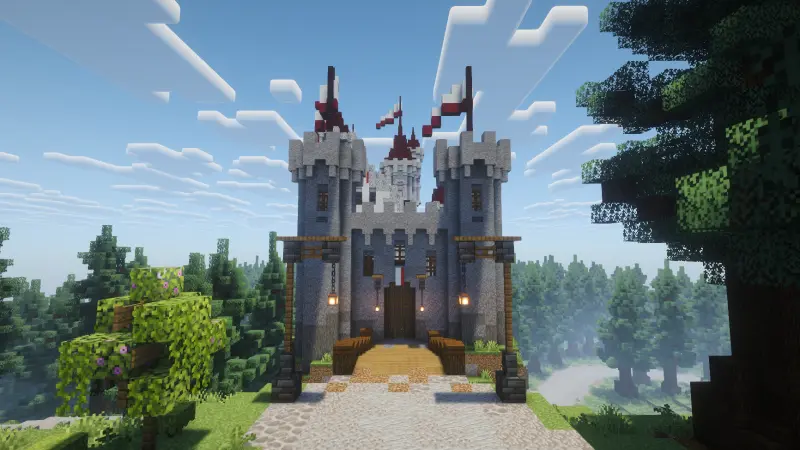 Вход в замок